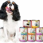 Hunde-Schnupperpaket 200g (1 Set mit verschiedenen Sorten / Flocken / Testpackungen)