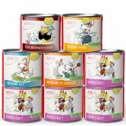 Hunde-Schnupperpaket 200g (1 Set mit verschiedenen Sorten / Flocken / Testpackungen)